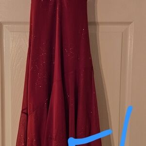 Elegant Red Evening Dress